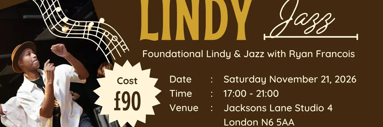Event photo of Lindy Hop & Vernacular Jazz Workshop with Ryan Francois - Image 1