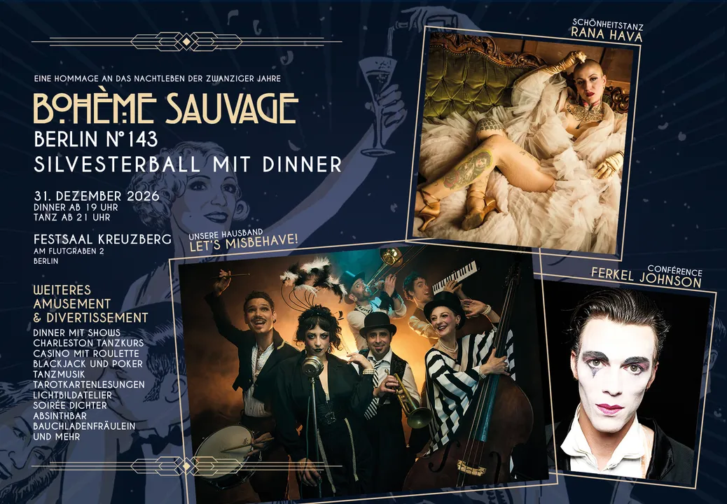 Event photo of BOHÈME SAUVAGE BERLIN N°143 SILVESTERBALL - Image 2