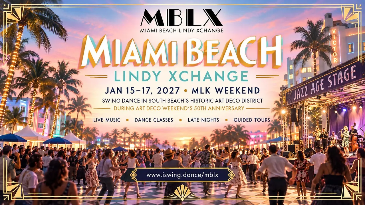 Event photo of MBLX: Miami Beach Lindy Xchange - Image 1