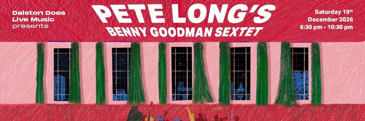 Event photo of Pete Long's Benny Goodman Sextet play Cecil Sharp House - Image 1