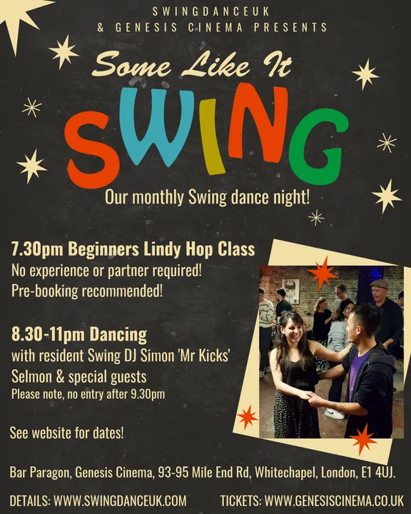 Event photo of Some Like It Swing at Genesis Cinema - Image 1