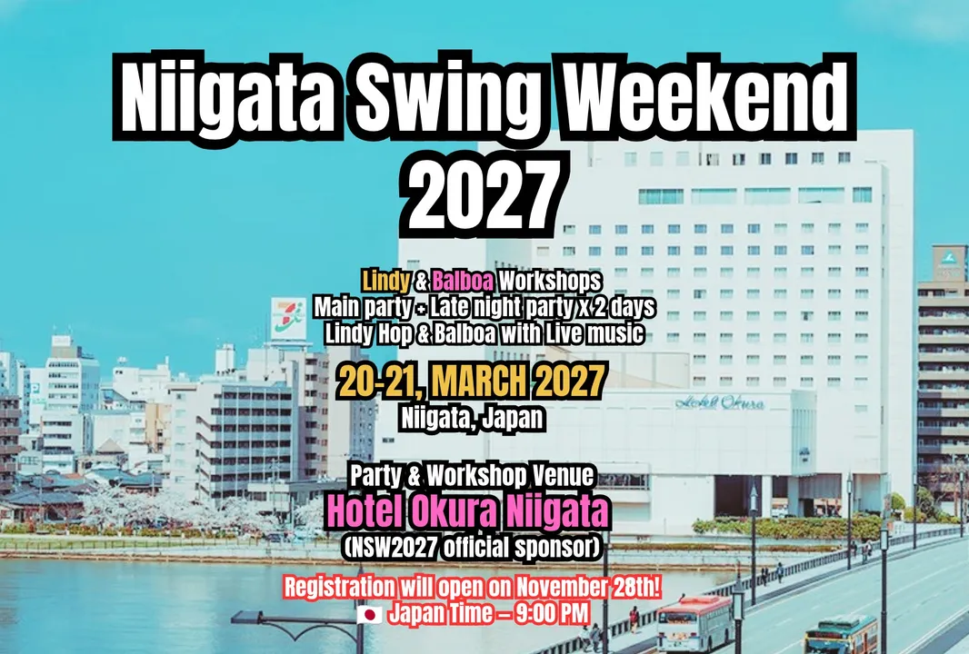 Event photo of Niigata Swing Weekend 2027 - Image 1