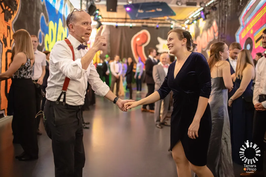 Event photo of Polyball 2026 // Lindy Hop crash course with Lorenzo & Nina - Image 1