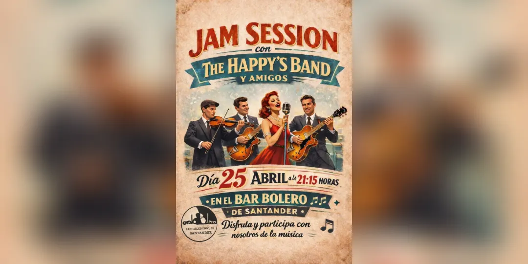 Event photo of THE HAPPY'S BAND & FRIENDS JAM SESSION - Image 1